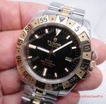 Replica Tudor Geneve Rotor Watch 2-Tone Black - Top Quality